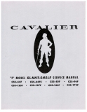 Cavalier F Model Service Manual (57 Pages)