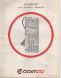 Coinco AS 9400-807 Coin Changer Manual