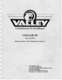 Valley Cougar Darts HB Manual (98 Pages)