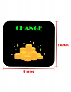 Universal Dollar Bill Changer Graphic - 9 x 8