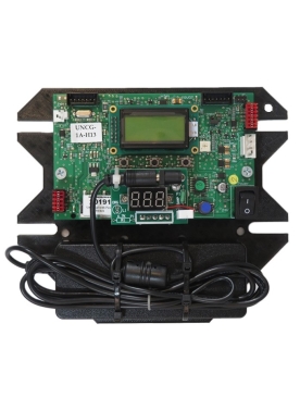 American Changer Universal Board with Power Supply Attached - 1 Validator 2 Hoppers with Recycler...