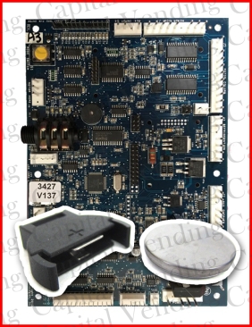 Replacement Coin Battery and Socket for AMS Sensit 3 Control Boards