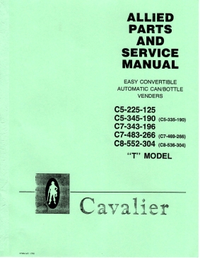 Cavalier Allied Parts and Service Manual (C5-225-125, C5-345-190, C7-343-196, C7-483-266, C8-552-...