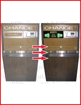 Rowe BC35/BC3500 Dollar Bill Changer Graphic - 14 x 5