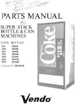 Coke Super-Stack Parts Manual (36 Pages)