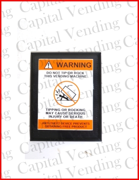 Card Reader Patch Plate for a Flat Panel/Bezel Vending Machine