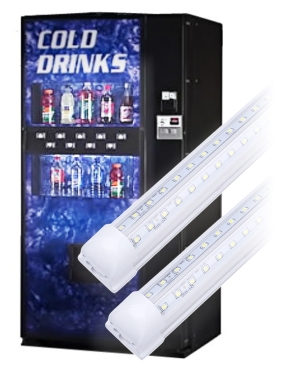 Dixie Narco 276E, 501E and 501T Live Display Vending Machine LED Plug and Play Light Bulb Replace...