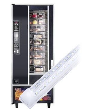 GPL 427/429 Food King & Food King Mega Vending Machine LED Plug and Play Light Bulb Replacement K...