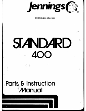 Jennings Standard 400 Manual (79 pages)