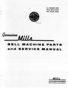 Mills Bell machine parts 23 pages