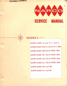 Dixie Narco Service Manual Super Mark Model (156 pages)