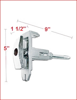 Dixie Narco T Handle with 90 Degree Flange