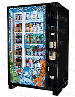 Dixie Narco Glass Front Soda Machine - BevMax 2