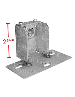 Cage Nut Assembly - Flat Back Long