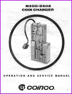 Coinco M300-9402 Coin Changer Manual