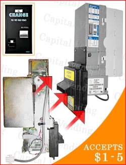 Rowe Century Validator Update Kit - C2 C4 C6 C8 Rowe Validator to Mars MEI Series 2000