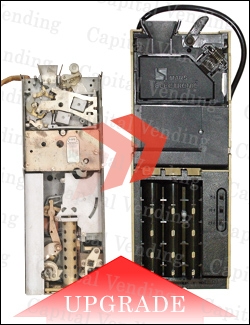 Replace a Vendo, NRI Metal or Cointron-USV-C Coin Changer in a Vintage Soda Machine