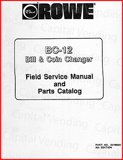 Rowe BC-12 Bill and Coin Changer