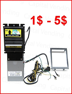 Setup to Install a Downstacker Bill Acceptor - Amusement $1- $5