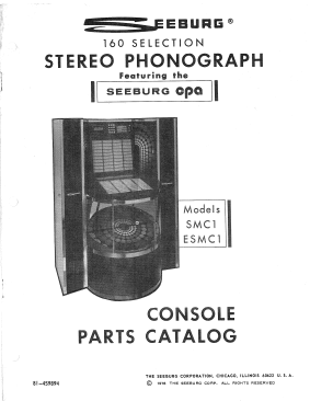 Seeburg SMC1 & ESMC1 (20 Pages)