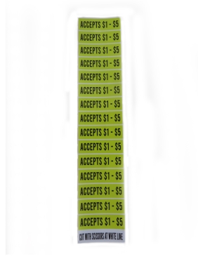 Talos Mask Label Sheet Options