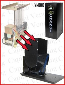 Tube Changer to Hopper Update Kit for VM-010 Bill Changers - Installation Options Available