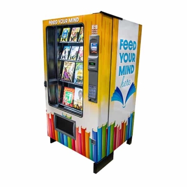 AMS Book Vendor Machine - Ideal for Schools, Libraries, Break Areas