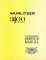 Wurlitzer 3400 Service Manual (114 Pages)